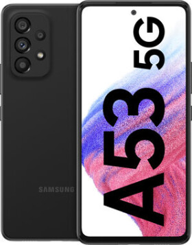 Zánovní - SAMSUNG Galaxy A53 5G 8+256GB černá / EU distribuce / 6.5" / 256GB / Android 13 / zánovní (SM-A536BZKLEUE.Zánovní)