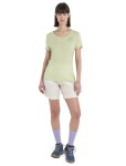 ICEBREAKER Wmns Merino 150 Tech Lite III SS Scoop Tee Icebreaker Logo Reflections, Glazen velikost: M