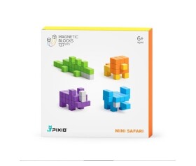 PIXIO Mini Safari magnetická stavebnice