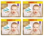 4x Dada JUMBOBAG extra care vel.4, 7-16kg, 82ks