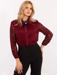 Dámská košile MI KS C242.16X Bordó - FPrice bordó one size