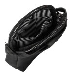 Menší dámská crossbody kapsa Lóra, černá