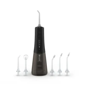 TrueLife AquaFloss Compact L100 černá / ústní sprcha / 300 ml / 3 režimy (TLCFMAFCL10BA)