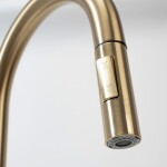 REA - Uzávěr s perlátorem pro kuchyňskou baterii Fresh Brush Gold REA-B9095