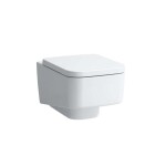 Laufen - Pro S Závěsné WC, 530x360 mm, rimless, s LCC, bílá H8209624000001