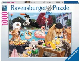 RAVENSBURGER Psí léto 1000 dílků