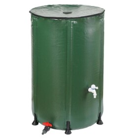 STREND PRO 2171615 Skládací barel na dešťovou vodu s ventily, PVC, 500l CRB50