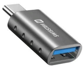 SWISSTEN OTG adaptér redukce USB-C - USB-A (M/F) (8595217478886)