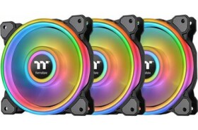 Thermaltake Riing Quad 12 RGB Radiator Fan TT Premium Edition / Hydraulic Bearing / 120mm / 25dB @ 1500rpm (CL-F088-PL12SW-A)