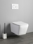 SAPHO - PORTO závěsná WC mísa, Rimless, 36x52cm, bílá PZ102WR