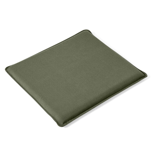 HAY Venkovní sedák Palissade Olive 41,5 × 41,5 cm, zelená barva, textil