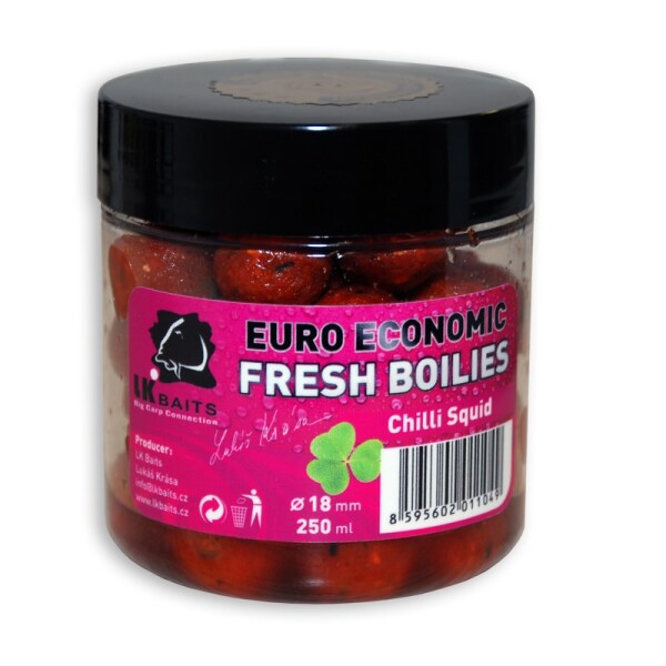 LK Baits Fresh Boilies Euro Economic 18mm 250ml - Spice Shrimp,LK Baits Fresh Boilies Euro Economic 18mm 250ml - Spice Shrimp