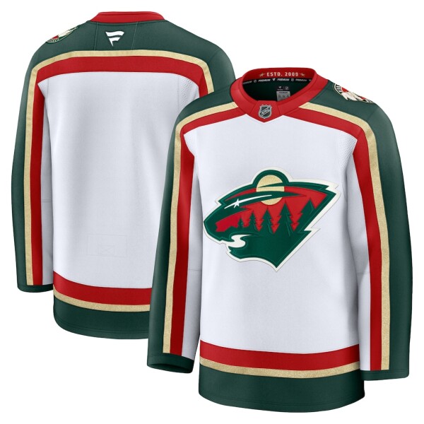 Fanatics Pánský dres Minnesota Wild NHL Premium White 25th Anniversary Velikost: 44 (XS)