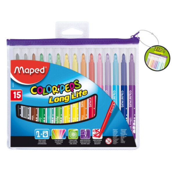 Maped - Fixy Color´ Peps 15 ks