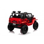 Mamido Elektrické autíčko OFF ROAD EXTREME 4x4 červené 24V | 200W | 50 kg | EVA | LED | 2,4Ghz | ECO kůže