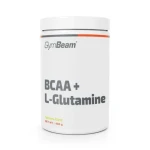 BCAA + L-glutamín – GymBeam (citrón limetka, 480 g) (115153-2-480g-lemon-lime)