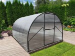 Obloukový polykarbonátový skleník Dodo 300 3×4 m PC 8 mm černý