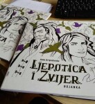 Ljepotica i zvijer, antistresové omalovánky, Anna Artyushenko