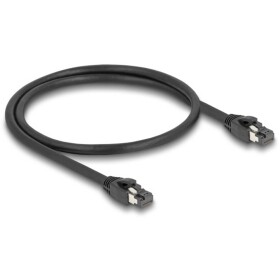 Delock 80232 RJ45 síťové kabely, propojovací kabely CAT 8.1 S/FTP 50.00 cm černá 1 ks