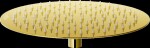 MEXEN - Slim déšt 25 cm Gold 79225-50
