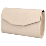 Módní dámské koženkové psaníčko Shay, béžové