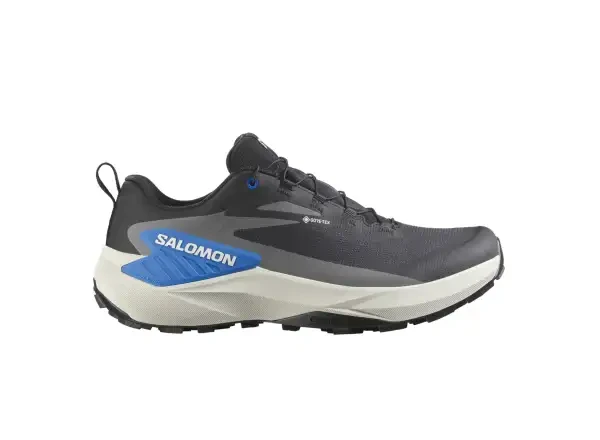 Salomon Genesis GTX pánská běžecká obuv Black/Lunar Rock vel. 44 2/3 (UK 10)