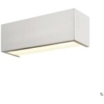 SLV CHROMBO 1003317 LED nástěnné světlo pevně vestavěné LED 11 W LED šedá