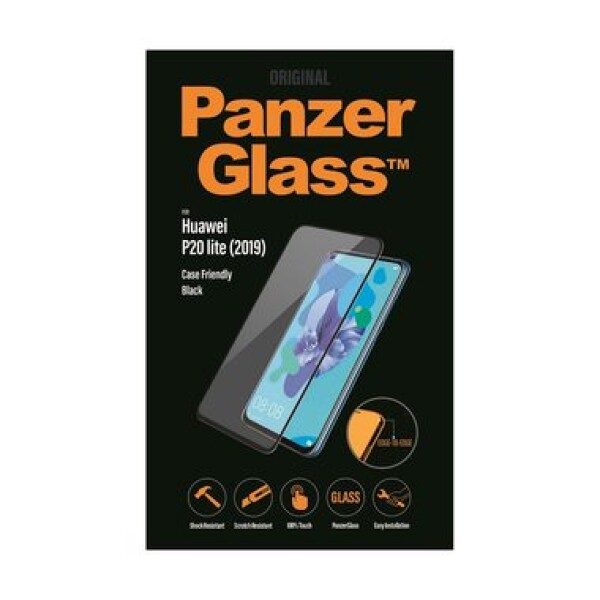 PanzerGlass Case Friendly Tvrzené sklo pro Huawei P20 Lite 2019 černá (5711724053511)