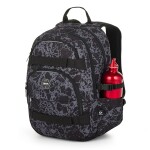 Studentský batoh s šedým vzorem Topgal VIKI 25035 SET SMALL