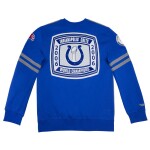 Mitchell & Ness Pánská mikina Indianapolis Colts NFL All Over 2.0 Crew Fleece Velikost: S