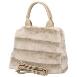 Módní dámská kabelka do ruky Máia, světle béžová