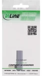 InLine adaptér USB4 USB-C lomený nahoru/dolů šedý / Adaptér / USB4 / Hliník / Max. rozlišení 7680×4320 px (35900I)