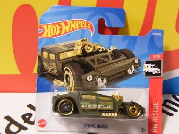 1/23 - LETHAL DIESEL - Hot Wheels