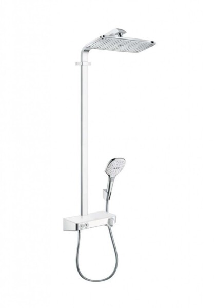 HANSGROHE - Raindance Select E Sprchový set Showerpipe 360 s termostatem ShowerTablet Select 300, bílá/chrom 27288400