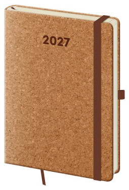 Diář 2027 týdenní A5 Cork