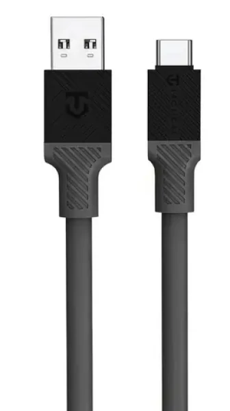 Tactical 57983117387 USB-A/USB-C, 1m, šedý