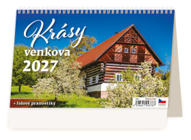 Stolní kalendář 2027 Helma Krásy venkova