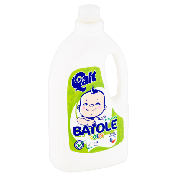 Qalt Batole Color prací gel 15 praní 1,5l