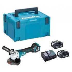 Makita DGA514RTJU / Aku úhlová bruska / 18V / Průměr 125 mm / 8500 ot-min / 2x Aku 5.0 Ah (DGA514RTJU)