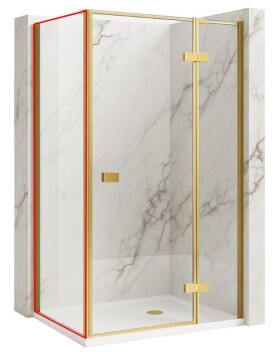 REA - Boční stěna ATLAS broušené zlato 80 REA-K4335