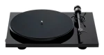 Pro-Ject E1.2 + Pick It MM E - High Gloss Black / Gramofon / řemínkový / RCA kabel 1.23m (9pe12mmehgb)