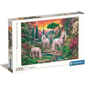 Clementoni PUZZLE Klasičtí zahradní jednorožci