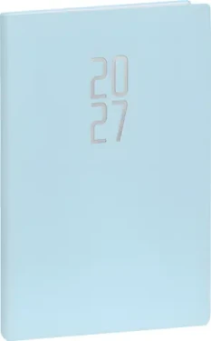 NOTIQUE Ponza 2027 světle modrý / Týdenní diář / 15 × 21 cm