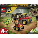 77978 LEGO® JURASSIC WORLD™ Transporter pro chlapce T.Rex; hračka DINO; sada pro válečkové hry s T.Rex, 2 minifigurami a Quad; dárek pro děti od 4 let