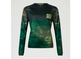 Endura Tropical Tee LTD dámský dres dlouhý rukáv Ghillie Green vel.