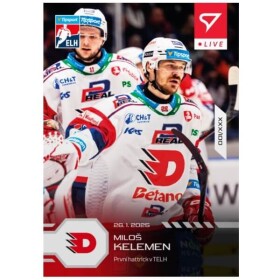 Hokejová karta Live Tipsport 2024-2025 - L-77 Miloš Kelemen