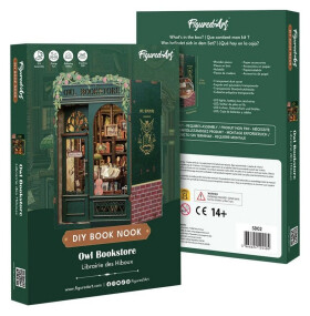 Book Nook sada - Soví knihkupectví