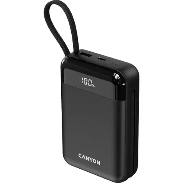 CANYON OnPower 204 20000 mAh černá / Powerbanka / USB-C / Lightning (CNS-CPB204B)