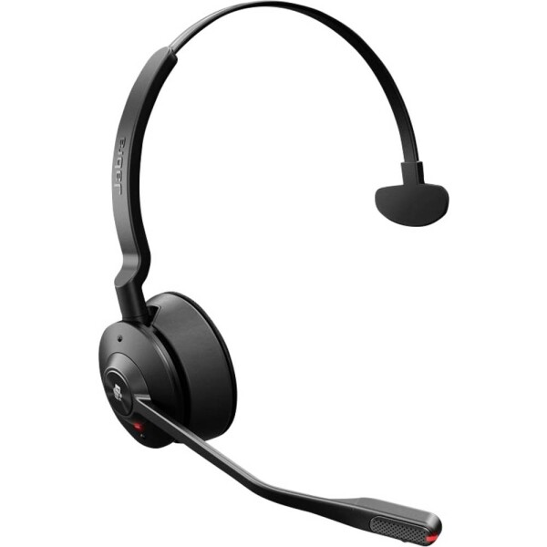 Jabra Engage 55 SE Mono Link400c MS Sluchátka On Ear Bez kabelu, DECT černá Redukce šumu mikrofonu monofonní Počítače