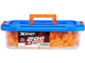 Šipky Darts shot 200 ks v kufříku - Hermanex